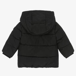 بوس-جاكيت بافر هودي لون أسود أطفال ولادي | Childrensalon Outlet