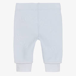 BOSS-Baby Boys Blue Logo Joggers | Childrensalon Outlet
