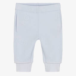 BOSS-Baby Boys Blue Logo Joggers | Childrensalon Outlet