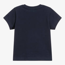 BOSS-Baby Boys Blue Logo T-Shirt | Childrensalon Outlet