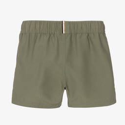 BOSS-Зеленые плавки-шорты для малышей | Childrensalon Outlet