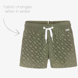 BOSS-Зеленые плавки-шорты для малышей | Childrensalon Outlet