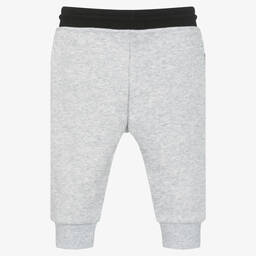 بوس-جوغرز أطفال ولادي قطن جيرسي لون رمادي | Childrensalon Outlet