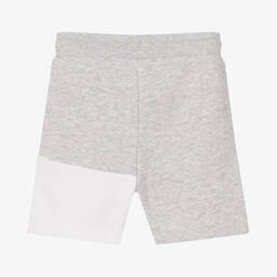 BOSS-Baby Boys Grey Logo Jersey Shorts | Childrensalon Outlet