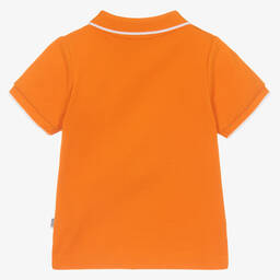 BOSS-Оранжевая рубашка поло | Childrensalon Outlet