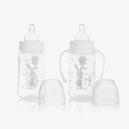 BOSS-Белые детские бутылочки (2шт.) | Childrensalon Outlet