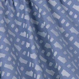 BOSS-Blue Girls Monogram Jacquard Dress | Childrensalon Outlet