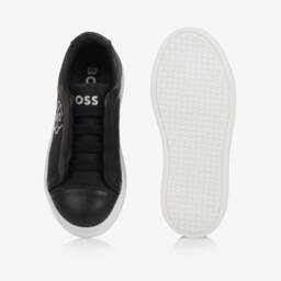 BOSS-Boys Azure Slip-On Logo Sneakers | Childrensalon Outlet