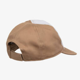 BOSS-Boys Beige Soft Cotton Hat | Childrensalon Outlet