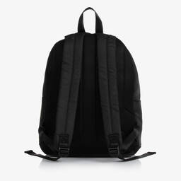 BOSS-Черный парусиновый рюкзак (39см) | Childrensalon Outlet