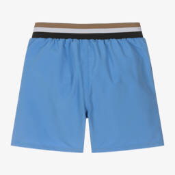 BOSS-شورت سباحة لون أزرق للأولاد | Childrensalon Outlet