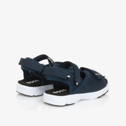 BOSS-Сандалии для мальчиков синие на липучке для приключений | Childrensalon Outlet