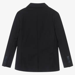 بوس-جاكيت بلايزر صوف لون أزرق للأولاد | Childrensalon Outlet