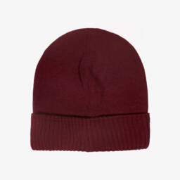 BOSS-Красная вязаная шапка-бини для мальчиков | Childrensalon Outlet