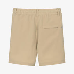BOSS-Boys Classic Beige Summer Shorts | Childrensalon Outlet