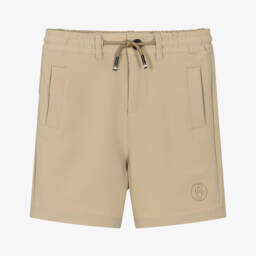 BOSS-Boys Classic Beige Summer Shorts | Childrensalon Outlet