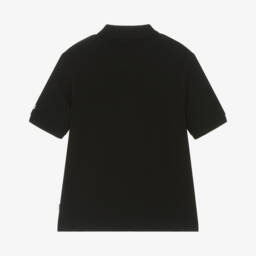 BOSS-Boys Classic Black Polo Top | Childrensalon Outlet