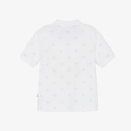 BOSS-Boys Classic White Logo Polo | Childrensalon Outlet
