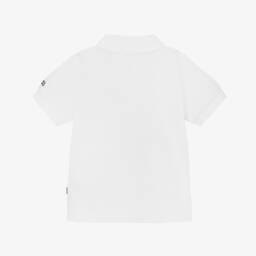 BOSS-Boys Classic White Soft Polo Top | Childrensalon Outlet