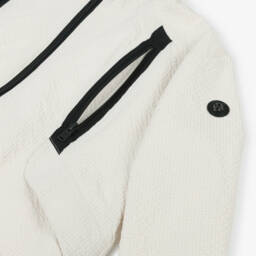 بوس-معطف كريمي بغطاء للرأس للأولاد | Childrensalon Outlet