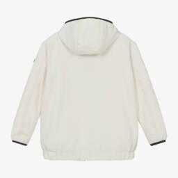 بوس-معطف كريمي بغطاء للرأس للأولاد | Childrensalon Outlet