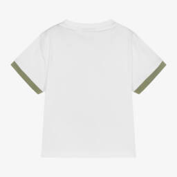 BOSS-Boys Crisp Cotton Tee | Childrensalon Outlet