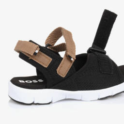 BOSS-Boys Dual-Tone Easy-Fit Sandals | Childrensalon Outlet