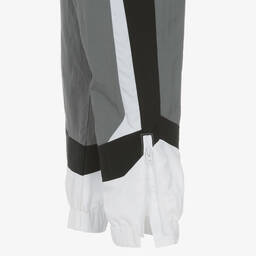 BOSS-Boys Grey Colourblock Joggers | Childrensalon Outlet