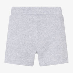 BOSS-Boys Grey Marl Cotton Jersey Shorts | Childrensalon Outlet