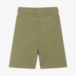 BOSS-Boys Khaki Comfort Jersey Shorts | Childrensalon Outlet