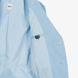 BOSS-Boys Light Blue Tailored Blazer | Childrensalon Outlet