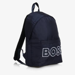 BOSS-Синий рюкзак для мальчиков (40см) | Childrensalon Outlet