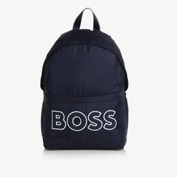 BOSS-Синий рюкзак для мальчиков (40см) | Childrensalon Outlet