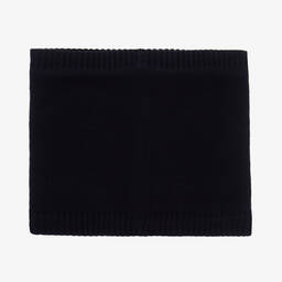 BOSS-Синий вязаный снуд для мальчиков | Childrensalon Outlet