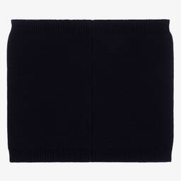 BOSS-Boys Navy Blue Logo Snood | Childrensalon Outlet