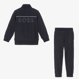 BOSS-Синий спортивный костюм | Childrensalon Outlet