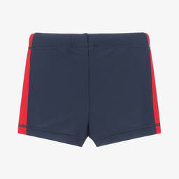 BOSS-Синие плавки-шорты для мальчиков | Childrensalon Outlet