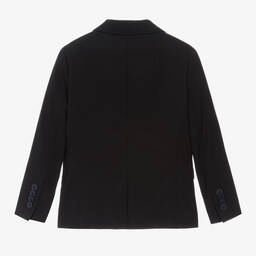 BOSS-Синий шерстяной блейзер | Childrensalon Outlet