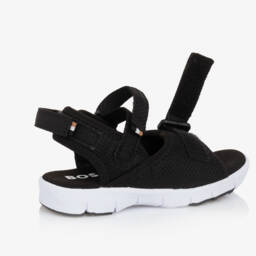 BOSS-Легкие сандалии для мальчиков ониксового цвета | Childrensalon Outlet