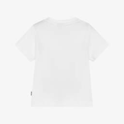 BOSS-Футболка из чистого хлопка с логотипом для мальчиков | Childrensalon Outlet