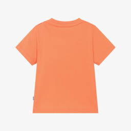 BOSS-Яркая хлопковая футболка с логотипом для мальчиков | Childrensalon Outlet