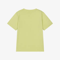 بوس-تي شيرت قطني أخضر زاهي للأولاد | Childrensalon Outlet