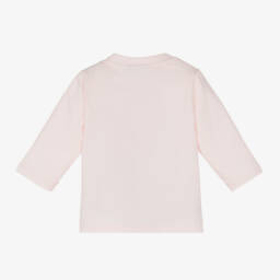 BOSS-توب قطن لون زهري للبنات | Childrensalon Outlet