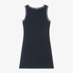 BOSS-فستان ميلانو بلا أكمام للبنات باللون الكحلي | Childrensalon Outlet