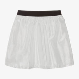 BOSS-Girls Shimmering Silver Skirt | Childrensalon Outlet