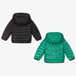 BOSS-Green Reversible Puffer Jacket | Childrensalon Outlet