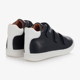 BOSS-Синие высокие кроссовки | Childrensalon Outlet