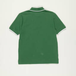 BOSS-Preloved Boys Green Cotton Polo Shirt (12 years) | Childrensalon Outlet