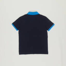 BOSS-Preloved Boys Navy Blue Polo Shirt (10 years) | Childrensalon Outlet