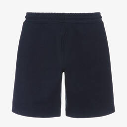 BOSS-Синие шорты с полоской | Childrensalon Outlet